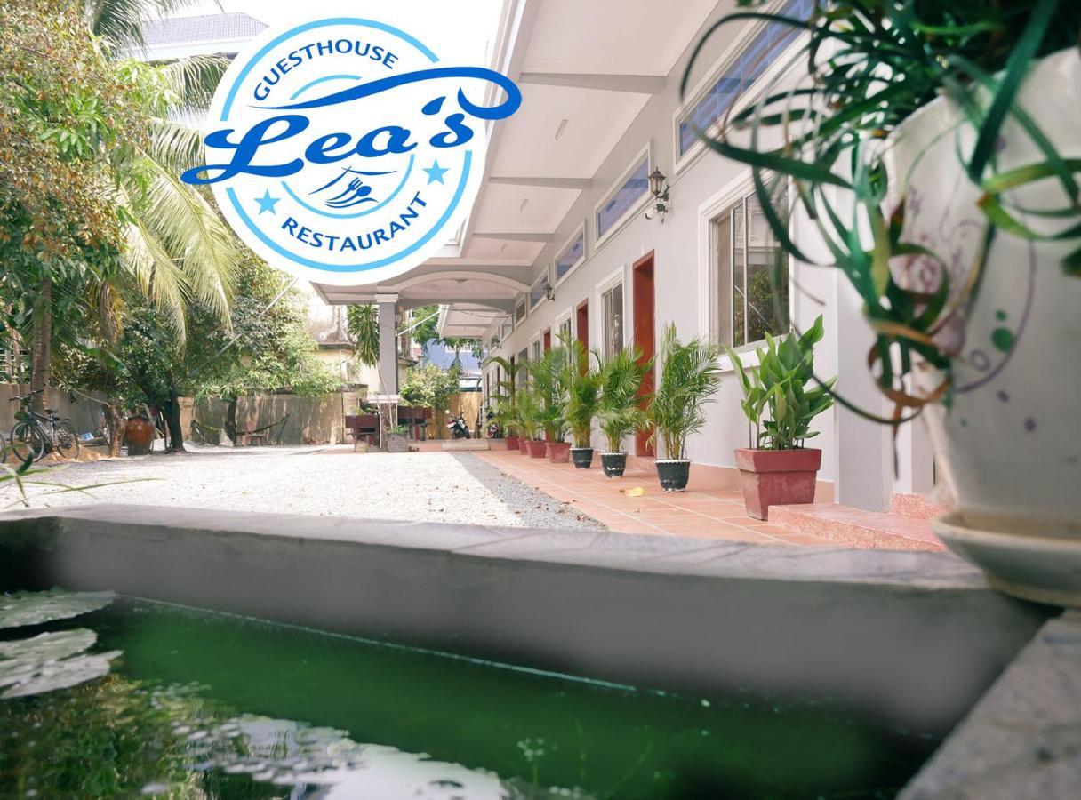 Lea'S Guesthouse And Restaurant Kampot Exterior foto